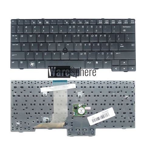 NEW for HP EliteBook 2540P 2540 US Laptop Keyboard black