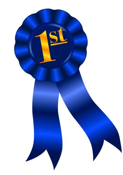 First Place Ribbon Clipart - ClipArt Best