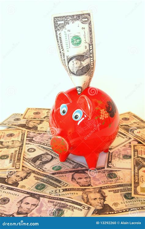 Piggy bank money stock photo. Image of finance, deposit - 13292260