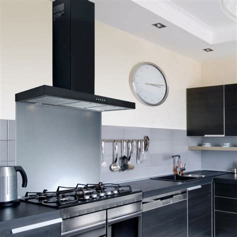 70cm Cooker Hood Extractor fan Black