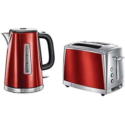 Amazon.co.uk: Red - Kettle & Toaster Sets / Small Kitchen Appliances: Home & Kitchen