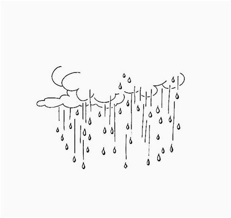 Raining g clouds drawing art | Cloud drawing, Rain tattoo, Storm tattoo