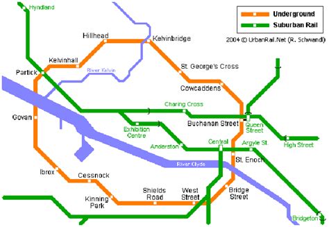 Glasgow Attractions Map | FREE PDF Tourist City Tours Map Glasgow 2024