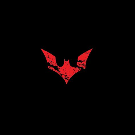 Batman Logo Red Dark Hero Art iPad Air Wallpapers Free Download