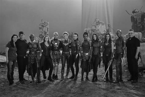 A-FORCE Assembles In This Amazing Behind The Scenes Photo From AVENGERS ...