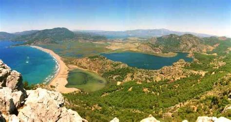 Dalyan is set on the winding Dalyan River in Turkey