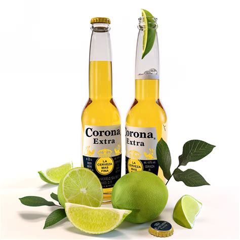 Corona Extra beer 3D model | CGTrader