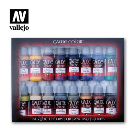 Vallejo Game Color Advanced Colors Set — Lords of War Games and Hobbies