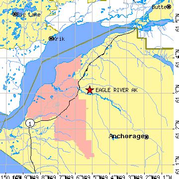 Eagle River, Alaska (AK) ~ population data, races, housing & economy