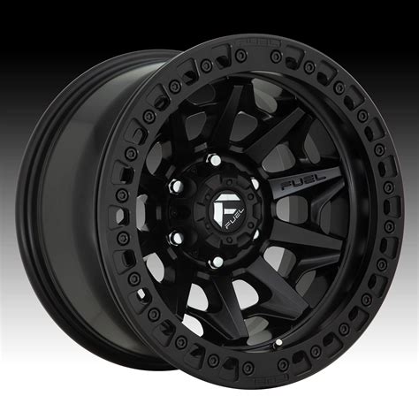 Fuel Covert Beadlock D114 Satin Black Custom Wheels Rims - D114 ...