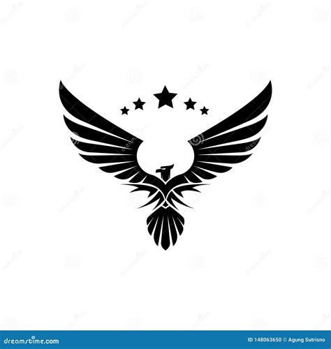 Eagle Logo Design Inspiration Vector Stock Vector - Illustration of graphic, falcon: 148063650