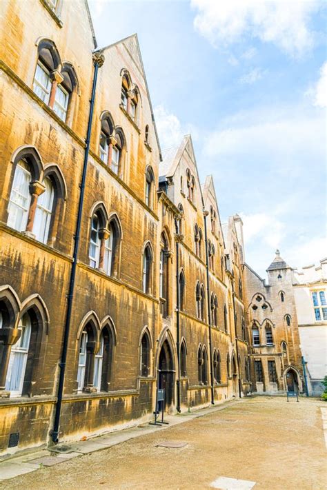 Beautiful Architecture Christ Church Cathedral Oxford, UK Stock Photo ...