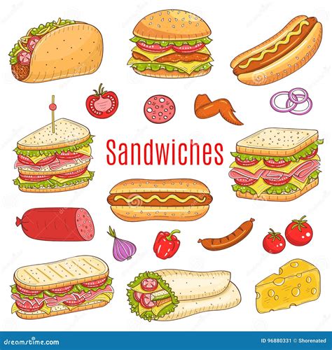 Sandwich Drawing