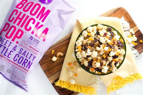 Healthy Popcorn Trail Mix | Delicious Meets Healthy
