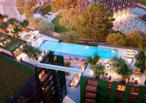 Embassy Gardens Sky Pool - Suspended Glass Swimming Pool