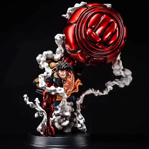 [50cm!] One Piece Monkey D Luffy Dressrosa Gear 4 Haki Kong Gun Vs ...