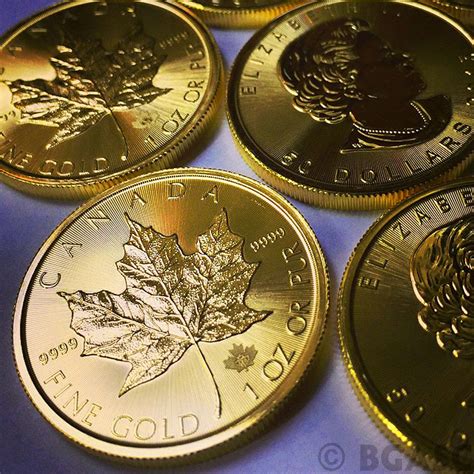 Buy 2015 1 oz Canadian Gold Maple Leaf Bullion Coin Brilliant Uncirculated .9999 Fine 24kt Gold ...