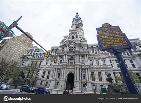 City Hall of Philadelphia - PHILADELPHIA - PENNSYLVANIA - APRIL 6, 2017 ...