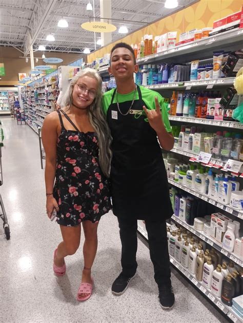 Met Liv Morgan and Bo Dallas in publix yesterday! Super nice people ...