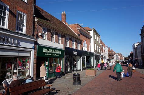 EAW018183 ENGLAND (1948). The city centre, Chichester, from the south ...