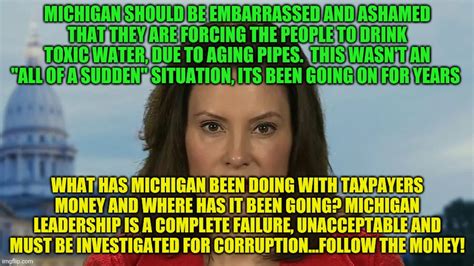 Democrat Michigan Governor Gretchen Whitmer - Imgflip