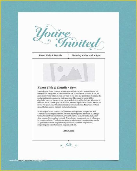 Free Email Invitation Templates for Outlook Of Download Free Printable ...