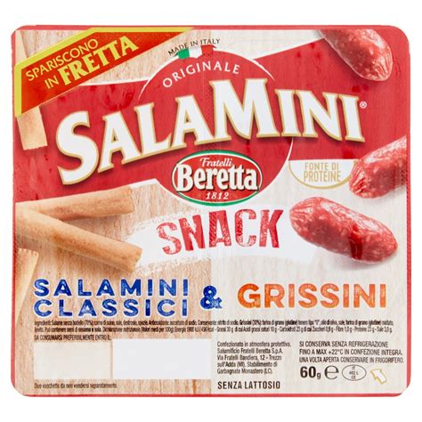 Fratelli Beretta Salamini Snack Salamini Classici & Grissini | Everli