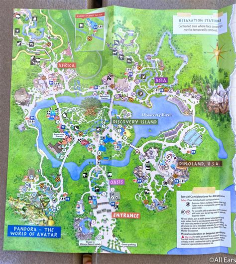 Disney's Animal Kingdom Has a New Park Map - And It's Missing a Few Attractions! - AllEars.Net