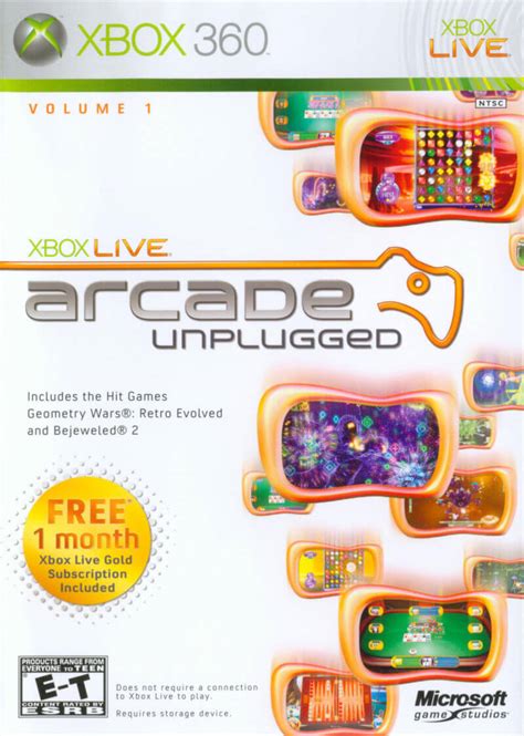 Xbox Live Arcade Unplugged: Volume 1 ROM & ISO - XBOX 360 Game