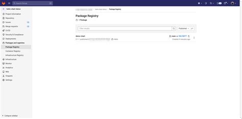 GitLab as Helm Chart Registry With GitLab CI - ScanSkill