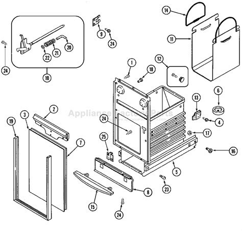 Jenn Air TC407W Parts | Trash Compactors