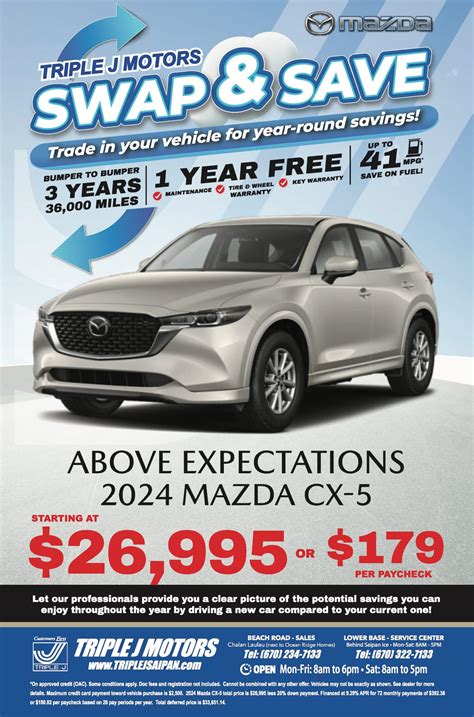 New Vehicle Specials | New Hyundai Specials | Triple J. Saipan