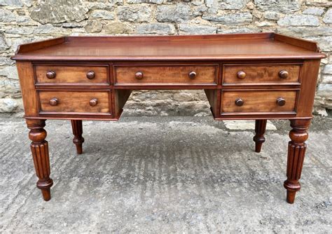 Antique Victorian Mahogany Writing Desk (because you don't do new)