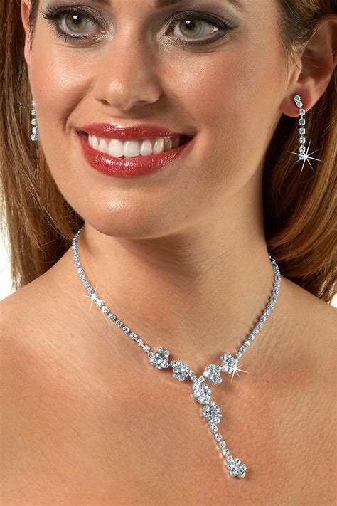 Rhinestone Jewelry Necklace Sets - Wholesale