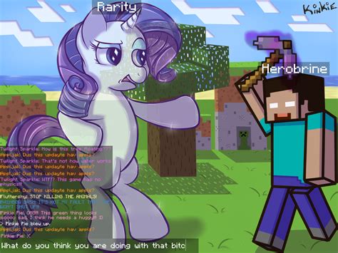 ANOTHER PONY MINECRAFT CROSSOVER WOW by KinkiePied on DeviantArt