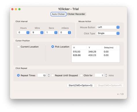 Need an Auto Clicker for Mac? Check Out MouseClicker for Free