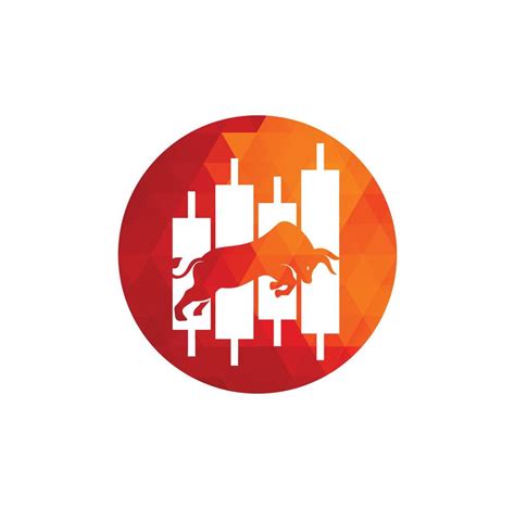 Bullish Trader Logo. Forex bull logo design template vector. Financial ...