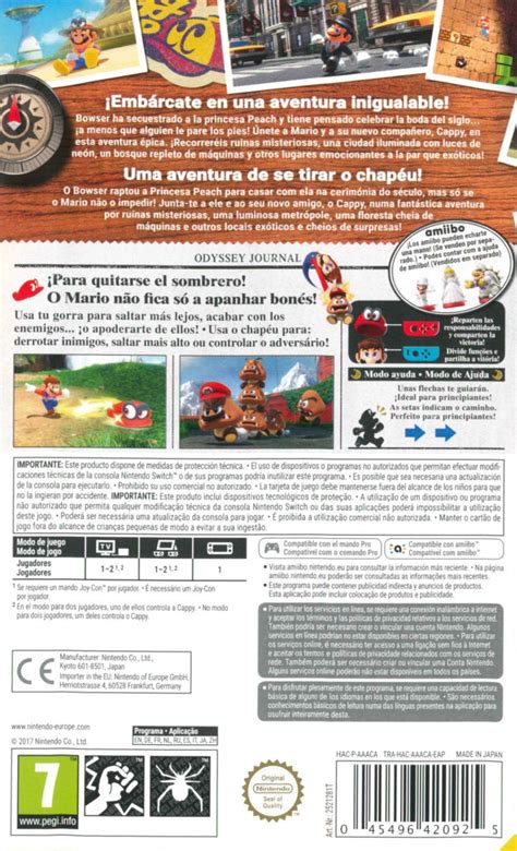 Super Mario Odyssey Details - LaunchBox Games Database