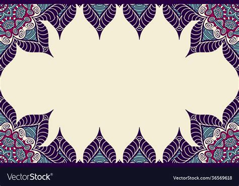 Islamic background with mandala Royalty Free Vector Image