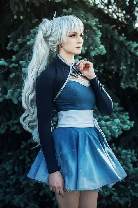 Weiss Shnee from RWBY season 4 and season 5. Photo by Vincent Hoang of ...