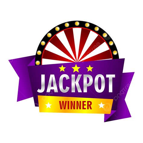 Jackpot Winner Clipart Transparent PNG Hd, Jackpot Winner Sign Retro Style, Jackpot, Winner ...