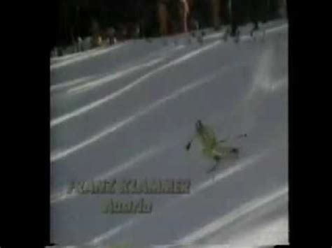 Franz Klammer's Gold Medal Run - Innsbruck 1976 | World cup skiing ...