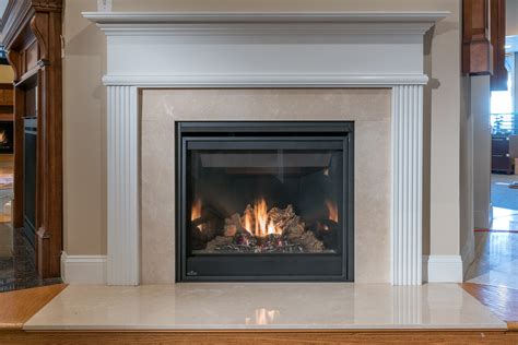Marble Mantel Fireplace Installation | Anderson Fireplace | Anderson ...