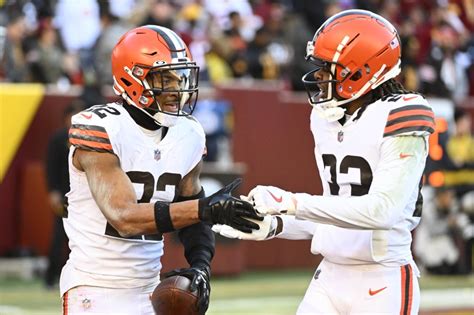 Cleveland Browns top Graded Players From win Against Washington ...