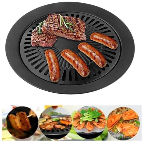 MDZZ Korean Non Stick BBQ Grill Plate for Gas or Electric Stove | Shopee Philippines