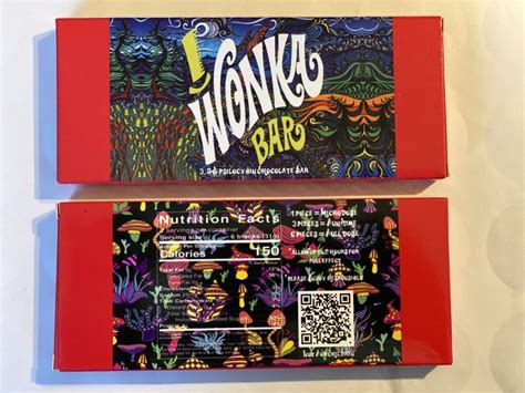 Wonka Bar Edible - Shroom Edibles