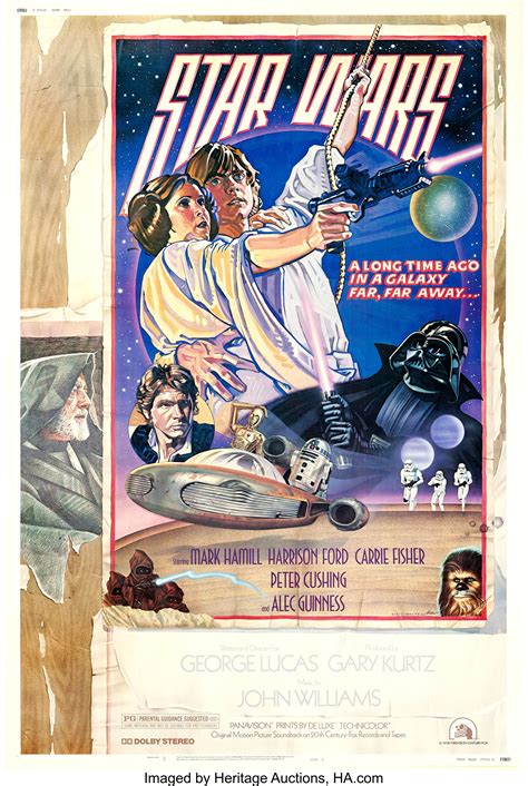 Star Wars (20th Century Fox, 1978). Poster (40" X 60") Style D, | Lot ...