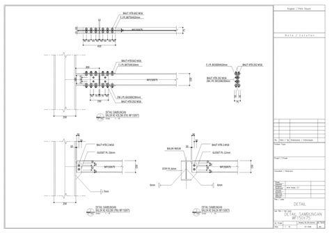 Contoh Gambar Detail Sambungan Baja – Blog Nobel