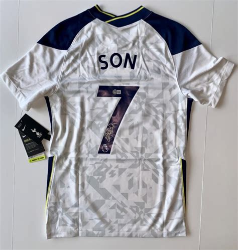 Heung-min Son Signed Tottenham Hotspur Jersey [Spurs] - The Autograph ...