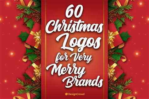 60 Christmas Logos for Very Merry Brands